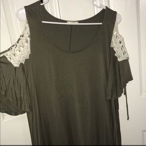 Cold- Shoulder Blouse